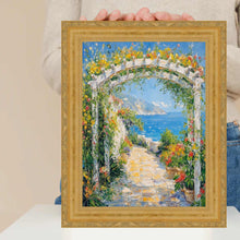 Load image into Gallery viewer, 16x20 Frame Gold Leaf Scoop Victorian Picture Frame
