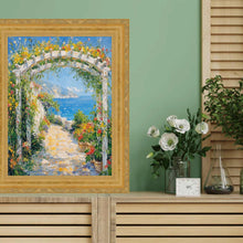Load image into Gallery viewer, 16x20 Frame Gold Leaf Scoop Victorian Picture Frame
