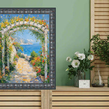 Load image into Gallery viewer, 11x14 Frame Gotham Gothic Black Ornate Picture Frame