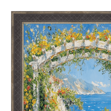 Load image into Gallery viewer, 11x14 Frame Gothic Antique Silver Espresso Picture Frame Vintage