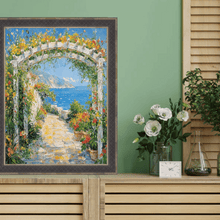 Load image into Gallery viewer, 11x14 Frame Gothic Antique Silver Espresso Picture Frame Vintage