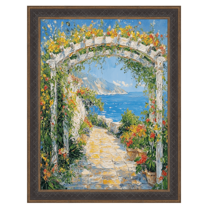 16x20 Frame Gothic Vintage Antique Gold Espresso Picture Frame
