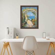 Load image into Gallery viewer, Gothic Vintage Antique Gold Espresso Picture Frame 