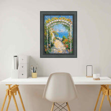 Load image into Gallery viewer, Gothic Wooden Black Scoop Bead Picture Frame Office Décor
