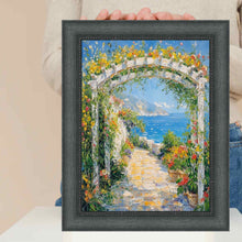 Load image into Gallery viewer, 16x20 Frame Gothic Wooden Black Scoop Bead Picture Frame
