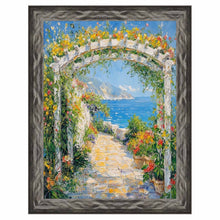 Load image into Gallery viewer, 16x20 Frame Gunmetal Slope Glossy Black Picture Frame