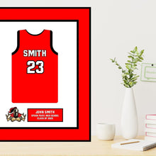 Load image into Gallery viewer, High School Senior Night Basketball Gift Picture frame Jersey
