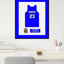 Load image into Gallery viewer, High School Senior Night Basketball Gift Picture frame Jersey