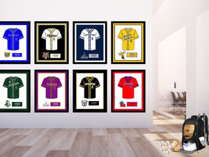 High School Senior Night Girls Softball Baseball Gift Picture frame Jersey 20x24  ModernMemoryDesign.com 