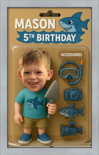 Load image into Gallery viewer, Ai Generated Toy Box character Picture frame - Birthday Sign - Fun gift 18x24