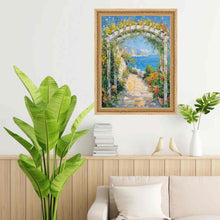 Load image into Gallery viewer, Italian Bright Gold Beaded Picture Frame Home Office