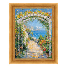 Load image into Gallery viewer, Italian Florentine Gold Leaf Shadow Box Picture Frame 