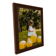 Load image into Gallery viewer, Mahogany Wood Picture Frame - Flat Modern Framing