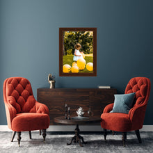 Load image into Gallery viewer, Mahogany Wood Picture Frame - Flat Modern Framing