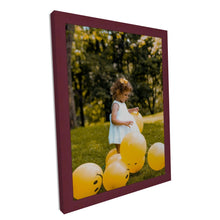 Load image into Gallery viewer, Maroon Picture Frame Modern Popular Custom Size Framing