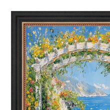 Load image into Gallery viewer, 11x14 Frame Modern Black Scoop With Gold Bead Picture Frame