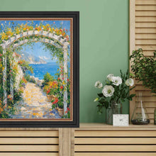 Load image into Gallery viewer, Modern Black Scoop With Gold Bead Picture Frame Office Décor