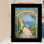 16x20 Frame Modern Gallery Wall Gloss Black Picture Frame - Frame