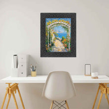 Load image into Gallery viewer, 16x20 Frame Modern Retro Glossy Black Glitter Picture Frame