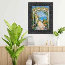 Load image into Gallery viewer, 16x20 Frame Modern Retro Glossy Black Glitter Picture Frame