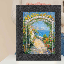 Load image into Gallery viewer, 16x20 Frame Modern Retro Glossy Black Glitter Picture Frame