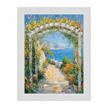 Load image into Gallery viewer, 11x14 Frame Modern White Wash Wood Grain Picture Frame