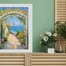 Load image into Gallery viewer, 11x14 Frame Modern White Wash Wood Grain Picture Frame