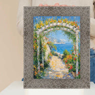 Modern Wide Glitter Silver Gunmetal Picture Frame Home Office