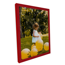 Load image into Gallery viewer, Modern Red Picture Frame 100 Popular Sizes - Flat Modern Framing