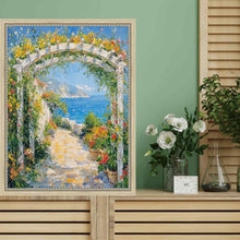 Load image into Gallery viewer, 11x14 Frame Narrow Beaded Silver Scoop Picture Frame