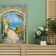 Load image into Gallery viewer, 16x20 Frame Narrow Gold Stars Picture Frame