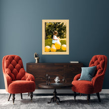 Load image into Gallery viewer, Natural Wood Picture Frame - Flat Modern Framing