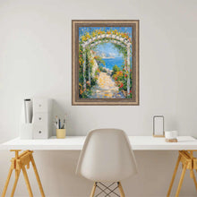 Load image into Gallery viewer, 16x20 Frame Nautical Rope Dock Boat Rustic Brown Picture Frame