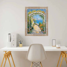 Load image into Gallery viewer, 16x20 Frame Nautical Rope Dock Boat Rustic White Wash Picture Frame