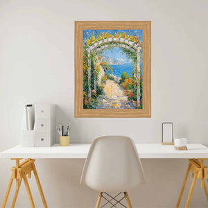 16x20 Frame Oak Natural Wood Picture Frame -