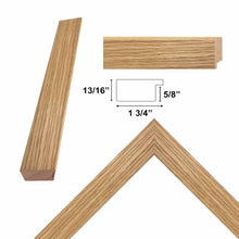 Load image into Gallery viewer, 16x20 Frame Oak Natural Wood Picture Frame -