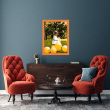 Load image into Gallery viewer, Orange Picture Frame Modern Custom Framing - Popular Sizes