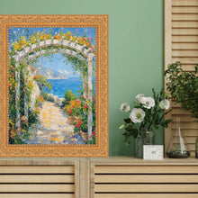 Load image into Gallery viewer, 16x20 Frame Ornate Gold Baroque With Bead Picture Frame