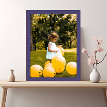 Load image into Gallery viewer, Purple Picture Frame Modern Popular Custom Size Framing