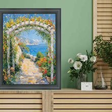 Load image into Gallery viewer, Round Matte Black Picture Frame Office Décor