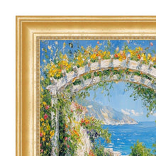 Load image into Gallery viewer, 11x14 Frame Scoop Beaded Gold Picture Frame