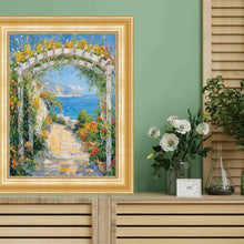 Load image into Gallery viewer, 16x20 Frame Scoop Beaded Gold Picture Frame