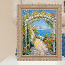 Load image into Gallery viewer, 11x14 Frame Silver Baroque Ornate Picture Frame
