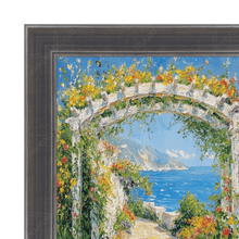 Load image into Gallery viewer, 16x20 Frame Silver Gunmetal Pewter Scoop Picture Frame