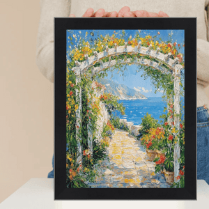 11x14 Frame Simple Flat Matte Black Wood Picture Frame