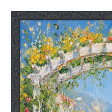 Load image into Gallery viewer, 11x14 Frame Slim Black Ash Floral Picture Frame