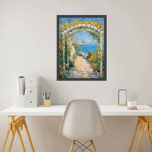 Load image into Gallery viewer, 11x14 Frame Slim Black Ash Floral Picture Frame