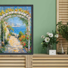 Load image into Gallery viewer, 11x14 Frame Slim Black Ash Floral Picture Frame