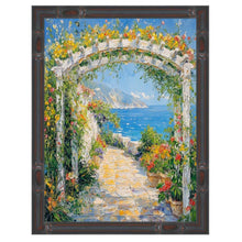 Load image into Gallery viewer, Slim Dark Bamboo Wood Picture Frame Boho Office