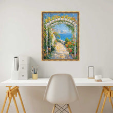 Load image into Gallery viewer, 16x20 Frame Gold Leaf Design Picture Frame Deco home 